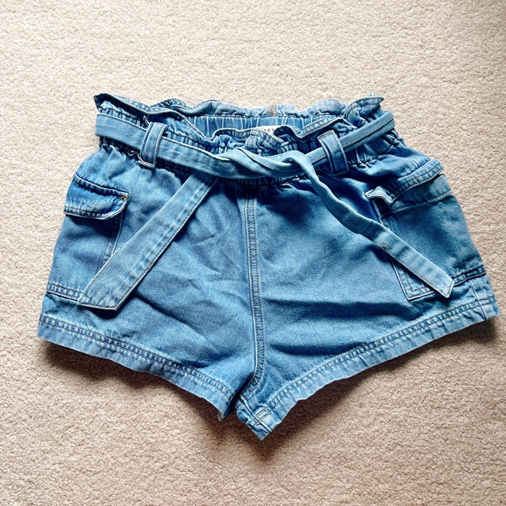 PacSun Paperbag Jean Shorts